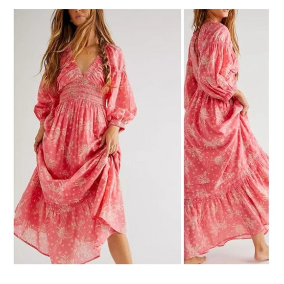 NEW NWT Free People Golden Hour Maxi Dress | Poshmark
