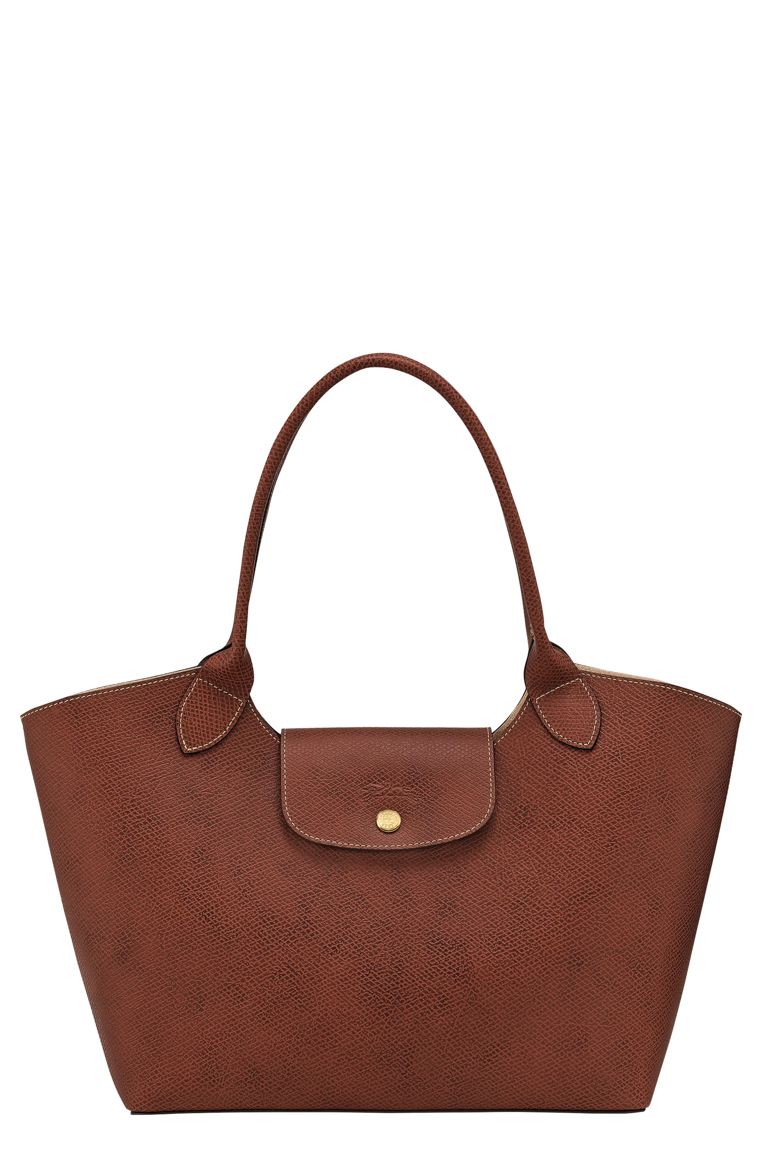 Longchamp \u00c9pure Leather Shoulder Tote (Women) | Nordstrom | Nordstrom