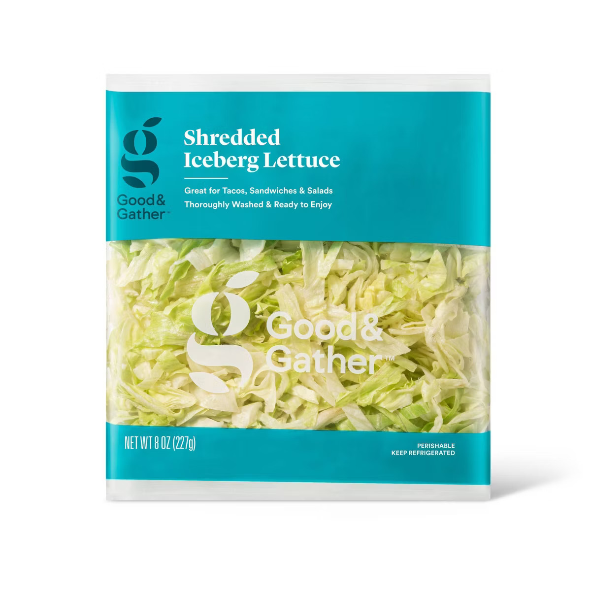 TargetGroceryProduceFresh VegetablesShop all Good & GatherShredded Iceberg Lettuce - 8oz - Good &... | Target