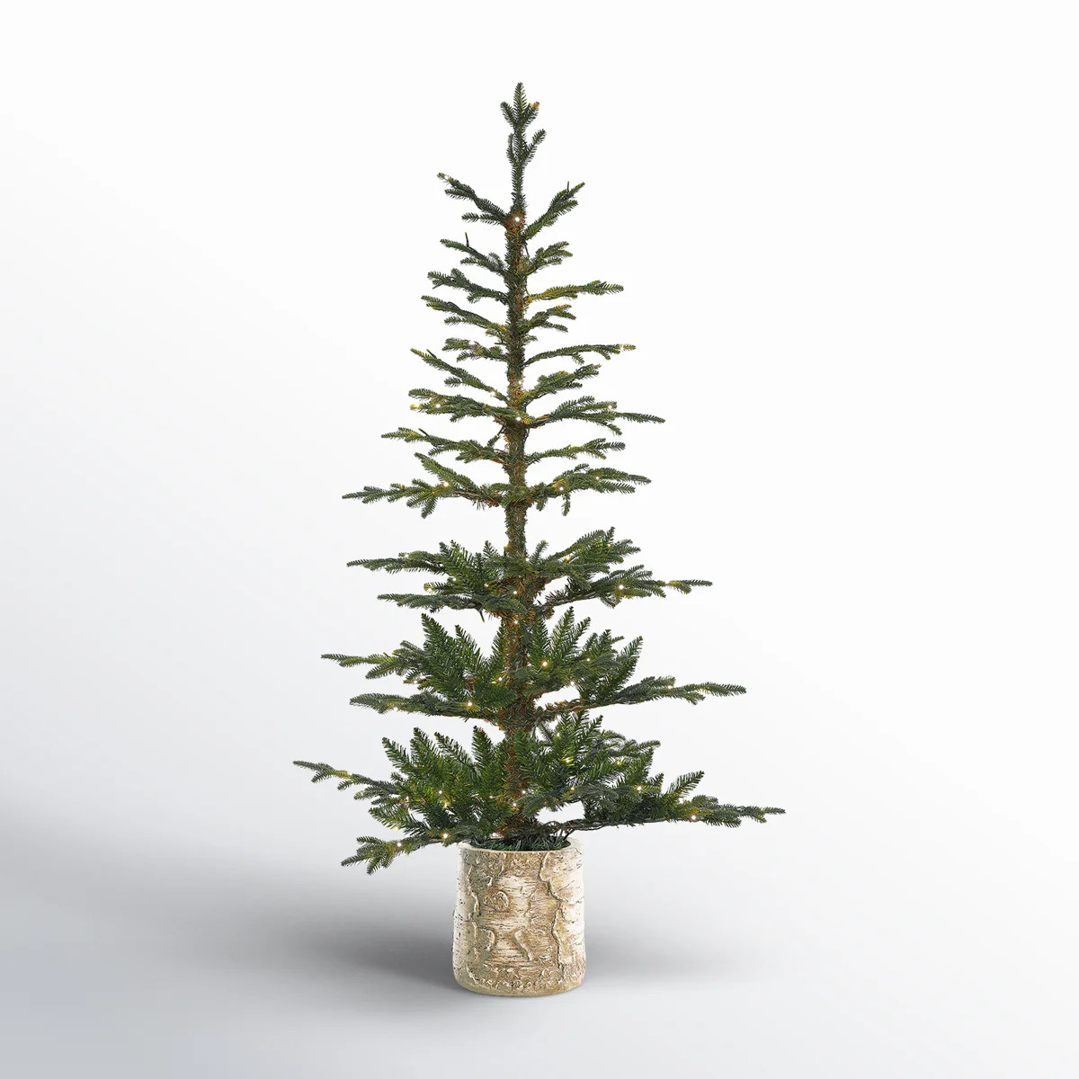 5' Green Fir Artificial Christmas Tree with 150 White Lights | Wayfair North America