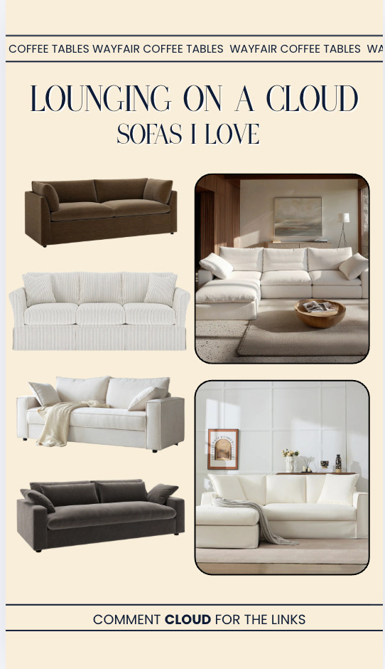 Sofa's on Wayfair.com! 

 #LTKhome