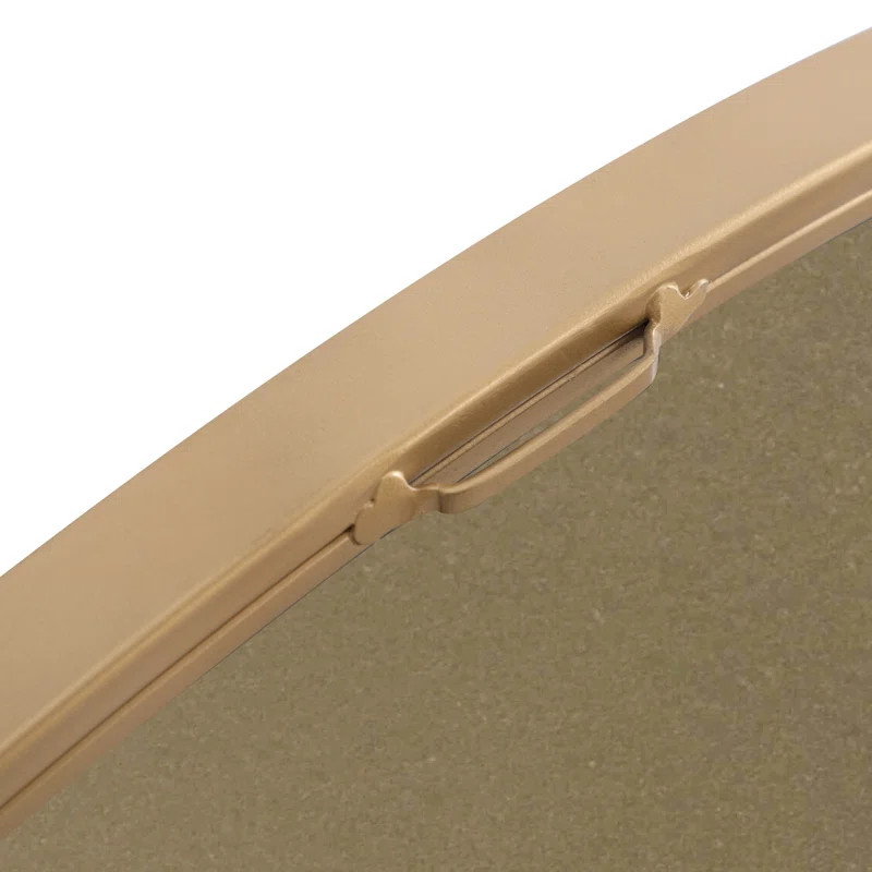 Sabine Metal Round Wall Mirror | Wayfair North America