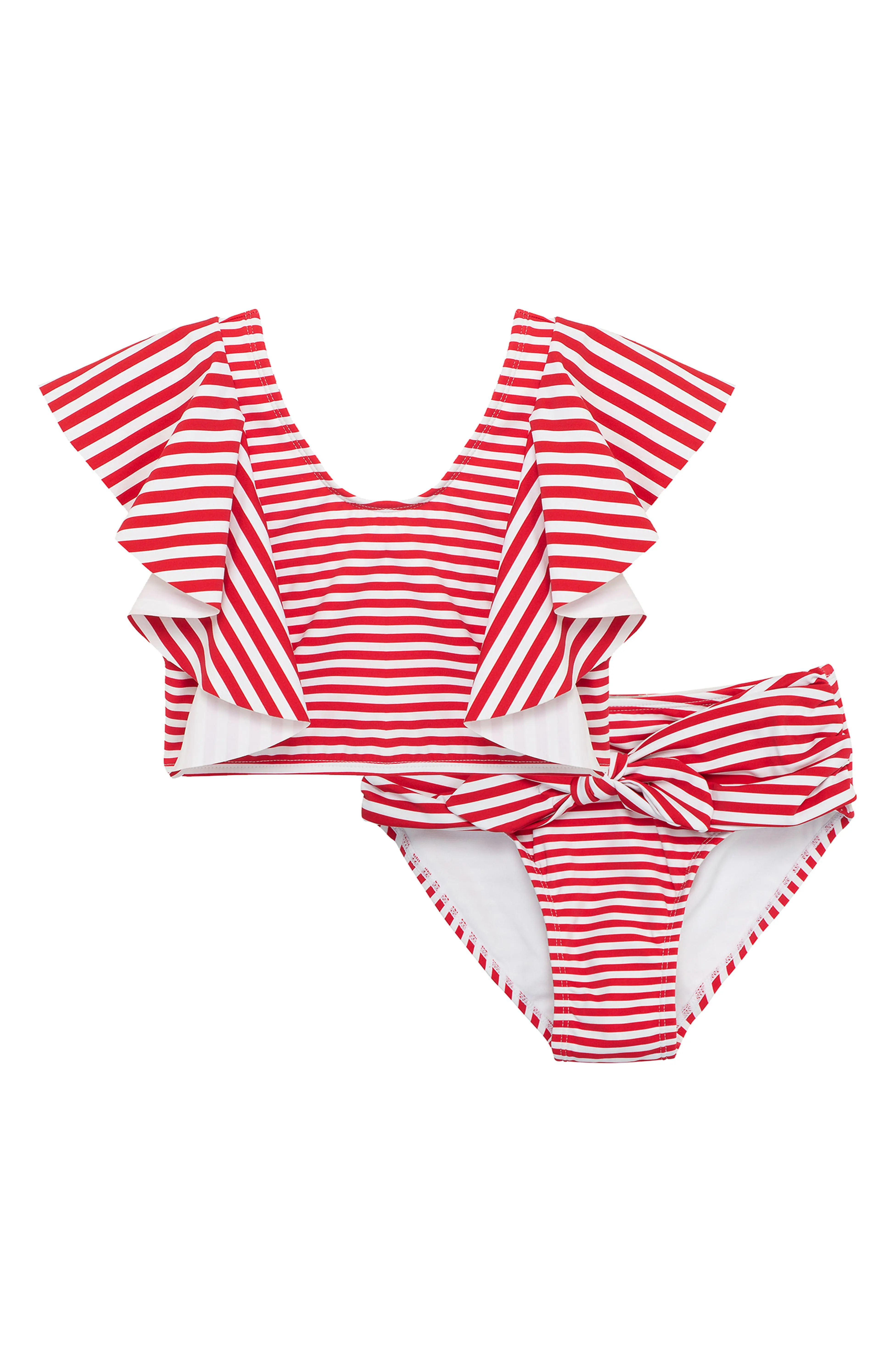 Kids' Malibu Stripe Two-Piece Swimsuit | Nordstrom