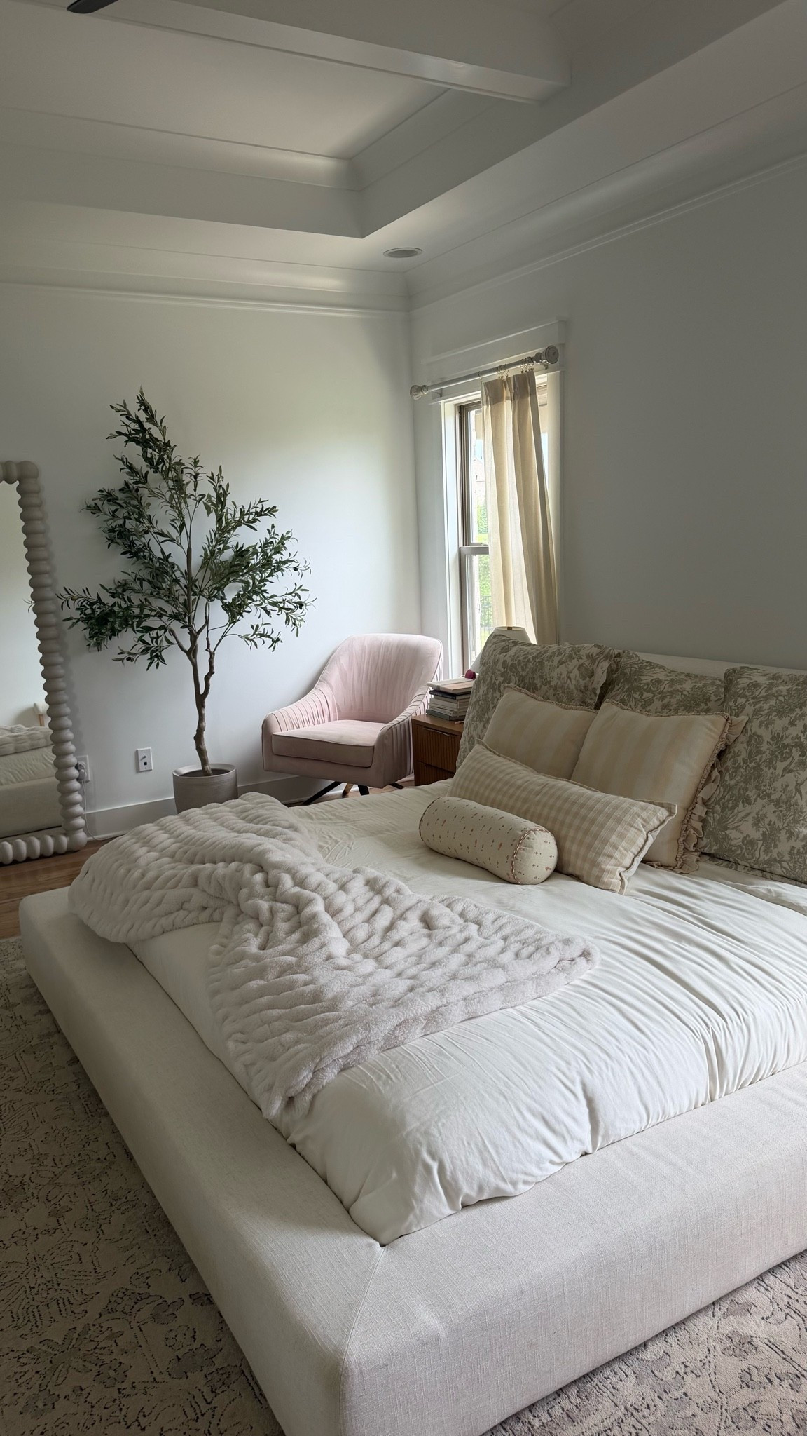 Cody neutral bedroom 👏🏻

cozy neutral bedroom, neutral bedroom ideas, bedroom inspiration, cozy bedroom ideas, transitional bedroom, transitional bedroom design, neutral bedroom decor, warm neutral bedroom, cream bedroom ideas, layered bedding ideas, neutral bedding, cozy bedding ideas, bedroom styling ideas, bedroom refresh, fall bedroom refresh, fall bedroom ideas, cozy fall bedroom, late summer home decor, bedroom decor inspiration, traditional bedroom ideas, modern traditional bedroom, collected bedroom style, cottage bedroom ideas, English country bedroom, olive tree bedroom, blush accent chair, neutral throw blanket, patterned pillows, cozy home inspiration, serene bedroom ideas, relaxing bedroom decor

#LTKHome #LTKSeasonal #LTKdayinmylife