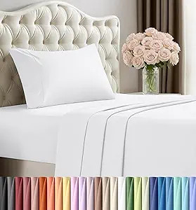Utopia Bedding Twin XL Sheets - 3 Piece Bedding - Brushed Microfiber - Shrinkage and Fade Resista... | Amazon (US)