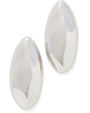 Luv Aj Women's The XL Chrome Orb Studs | Amazon (US)