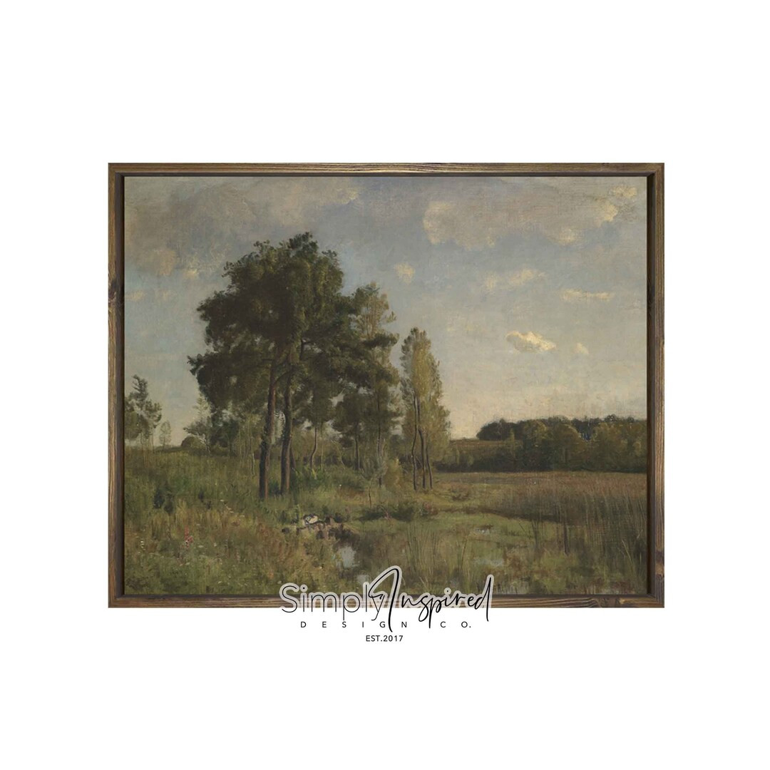 By the Creek Framed Artwork Spring Art  Summer Art  - Etsy | Etsy (US)