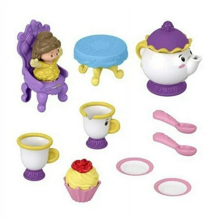 Fisher-Price Little People Disney Princess Time for Tea with Belle | Walmart (US)