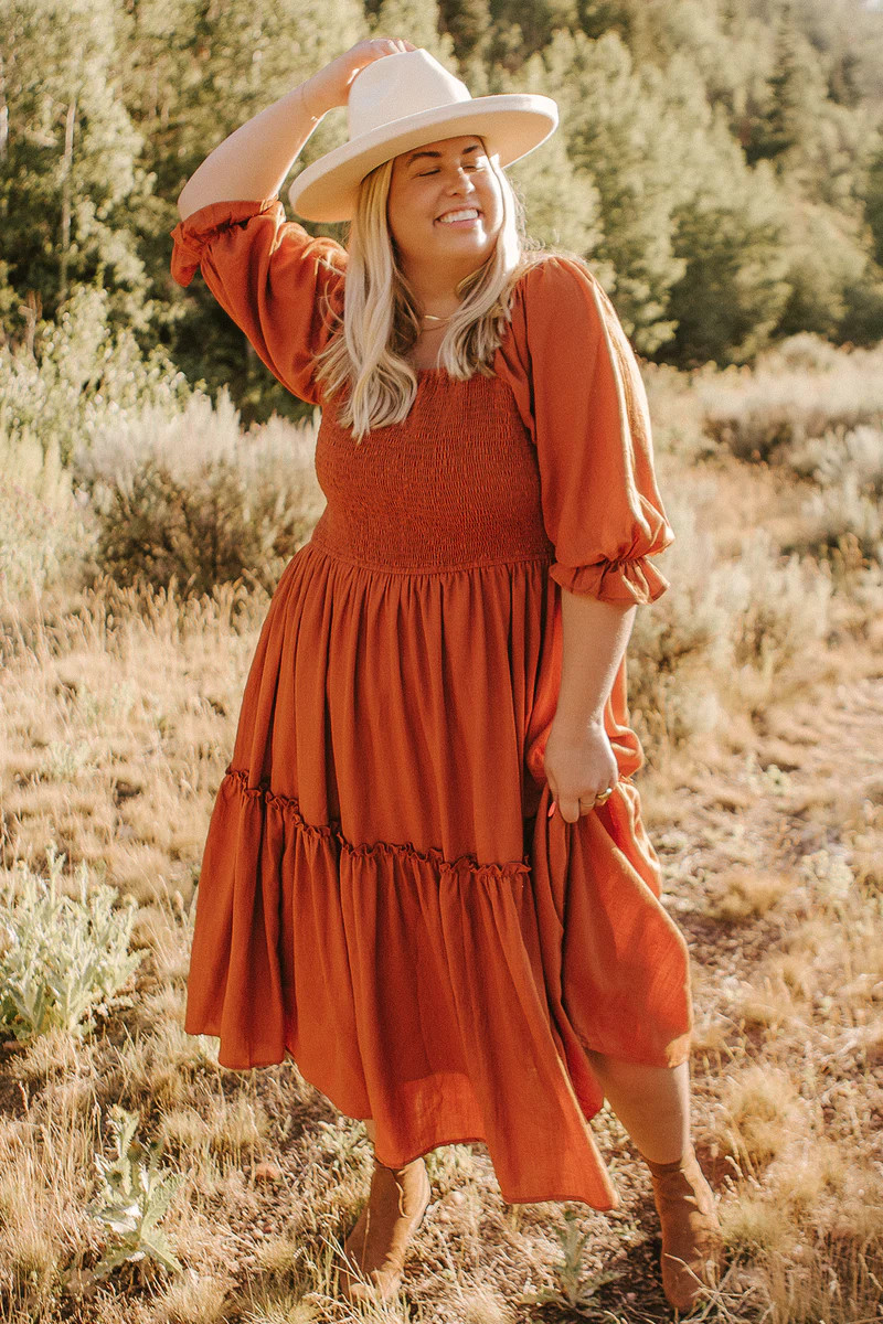 Lani Dress in Spice | Ivy City Co