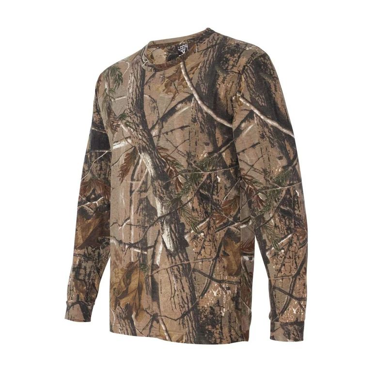 Code Five Realtree Camo Long Sleeve T-Shirt | Walmart (US)