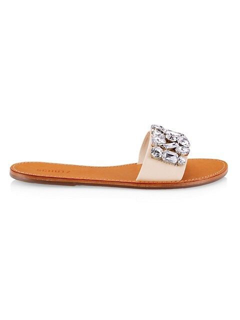 Jolie Embellished Leather Sandals | Saks Fifth Avenue