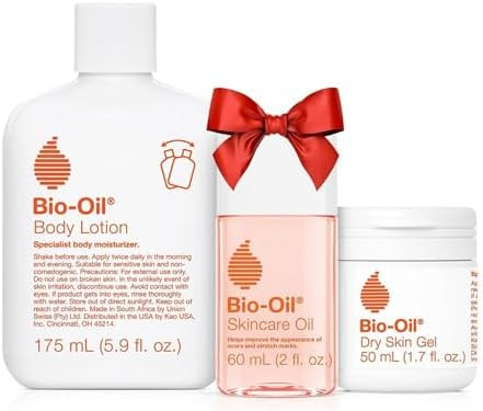 Bio-Oil Skincare Set for Scars, Stretch Marks, and Dry Skin, 3 Pc Travel Size Kit Includes Skin C... | Amazon (US)