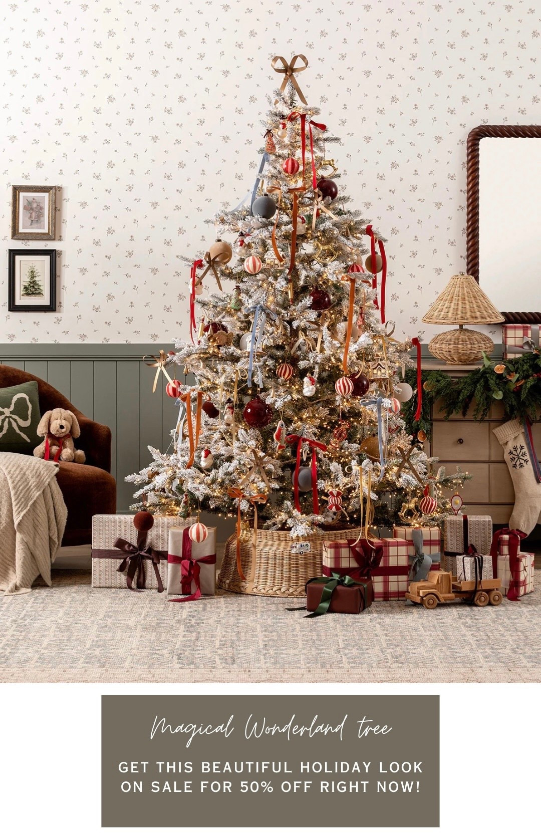 Get this Magical Wodnerland tree look on sale for 50% off right now!

#LTKHoliday #LTKStyleTip #LTKSaleAlert