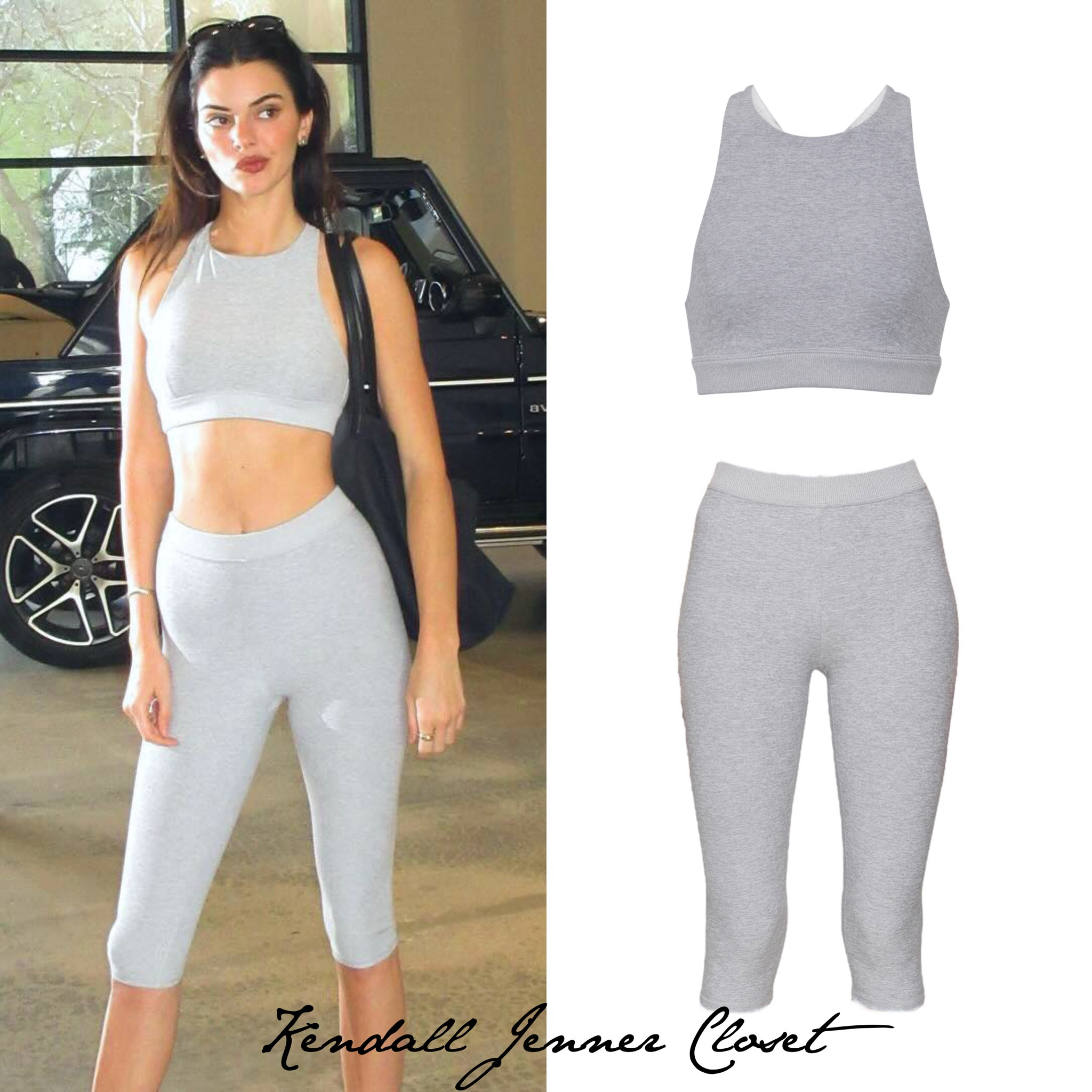 @KendallJenner via Instagram ✨

#KendallJenner sports the @Alo ‘Alosoft Iconic 90’s Bra’ ($68) + ‘Alosoft High-Waist Iconic 90’s Capri’ ($88) in Athletic Heather Grey. 🩶



#LTKfitness #LTKfindsunder100