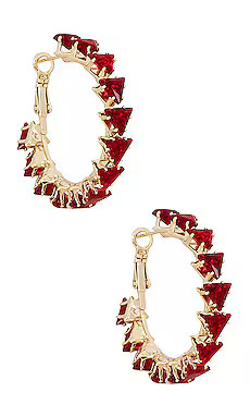 8 Other Reasons Ruby Hoops in Red from Revolve.com | Revolve Clothing (Global)