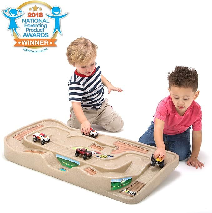 Simplay3 Carry and Go Durable Track Table for Toy Cars, Trucks, and Trains | Amazon (US)