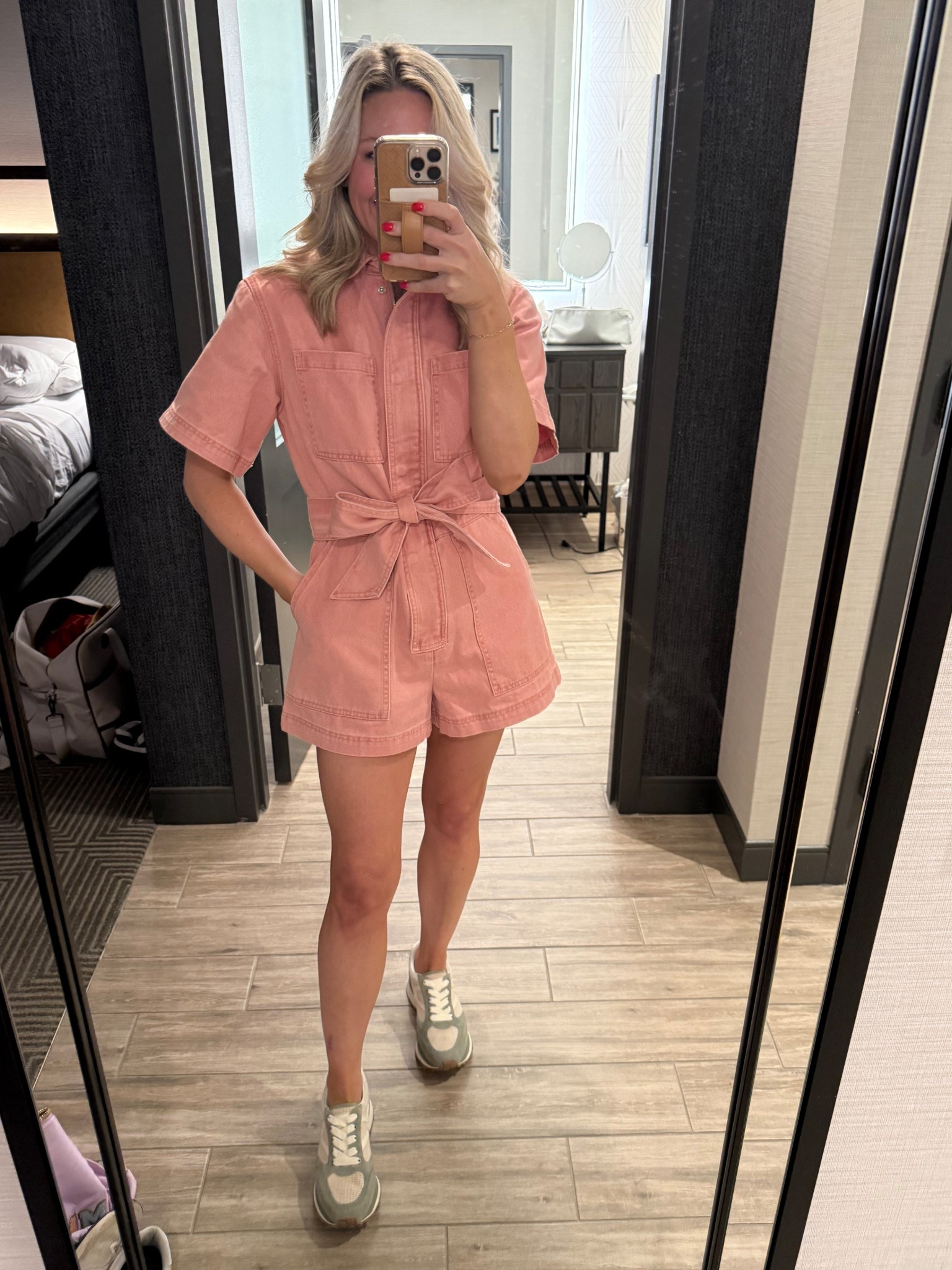 The cutest denim romper! Under $30 and I took the XS! 

#LTKSpringSale #LTKStyleTip #LTKFindsUnder50