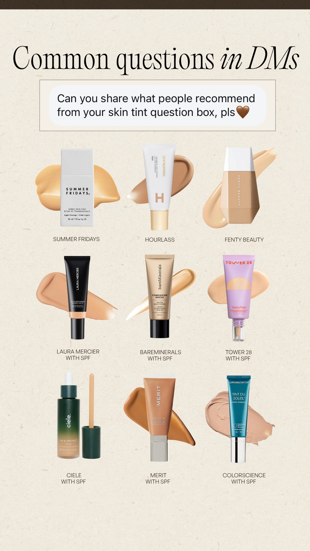 Top recommended tinted moisturizer!!! 🤎 Going to order a few of these to try 

#LTKBeauty #LTKStyleTip