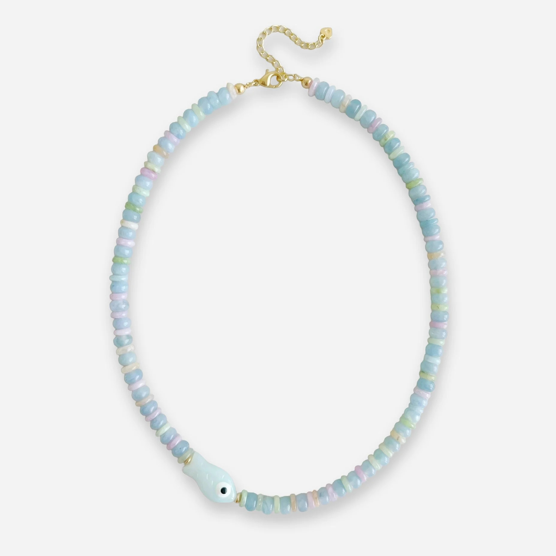 Glass Fish Necklace | Katie Dean Jewelry