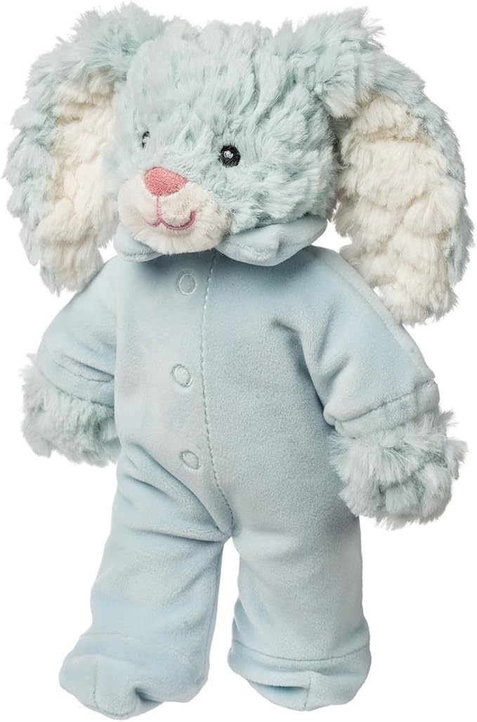 Mary Meyer Putty Nursery Stuffed Animal Soft Toy, 11-Inches, Seafoam Blue PJs Bunny | Amazon (US)
