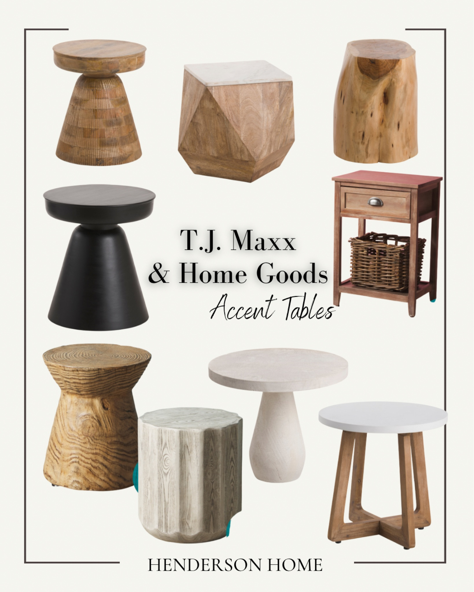 Sharing all of my favorite side tables from Tj Maxx & Home goods! These can be used so many ways! As end tables corner tables or night stands I love a good unique accent table!


#accenttable #modernsidetable #modernaccenttable #nightstand #plantstand

#LTKhome #LTKFind