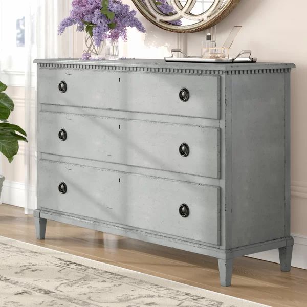 Mikah 3 Drawer Standard Dresser/Chest | Wayfair North America