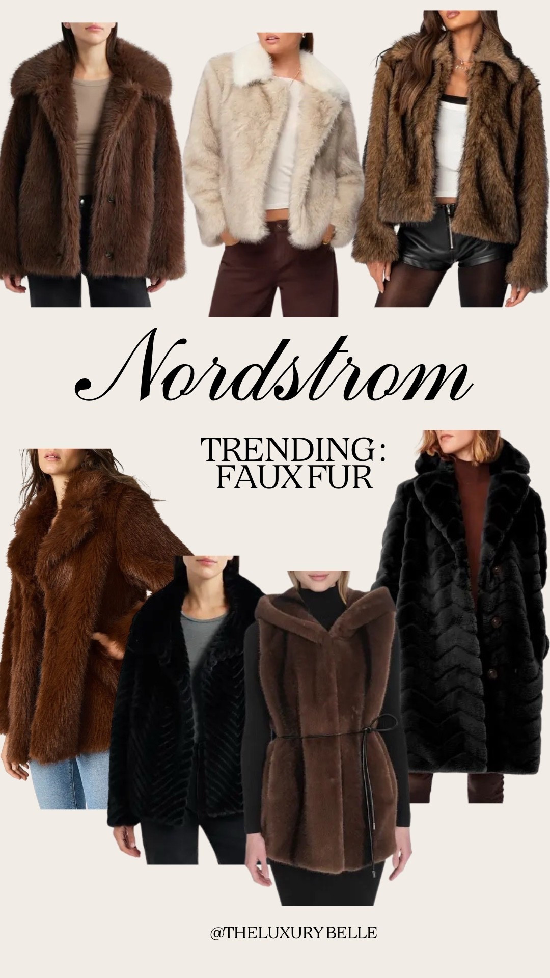 Nordstrom—trending: faux fur! 

#LTKTravel #LTKSeasonal #LTKU