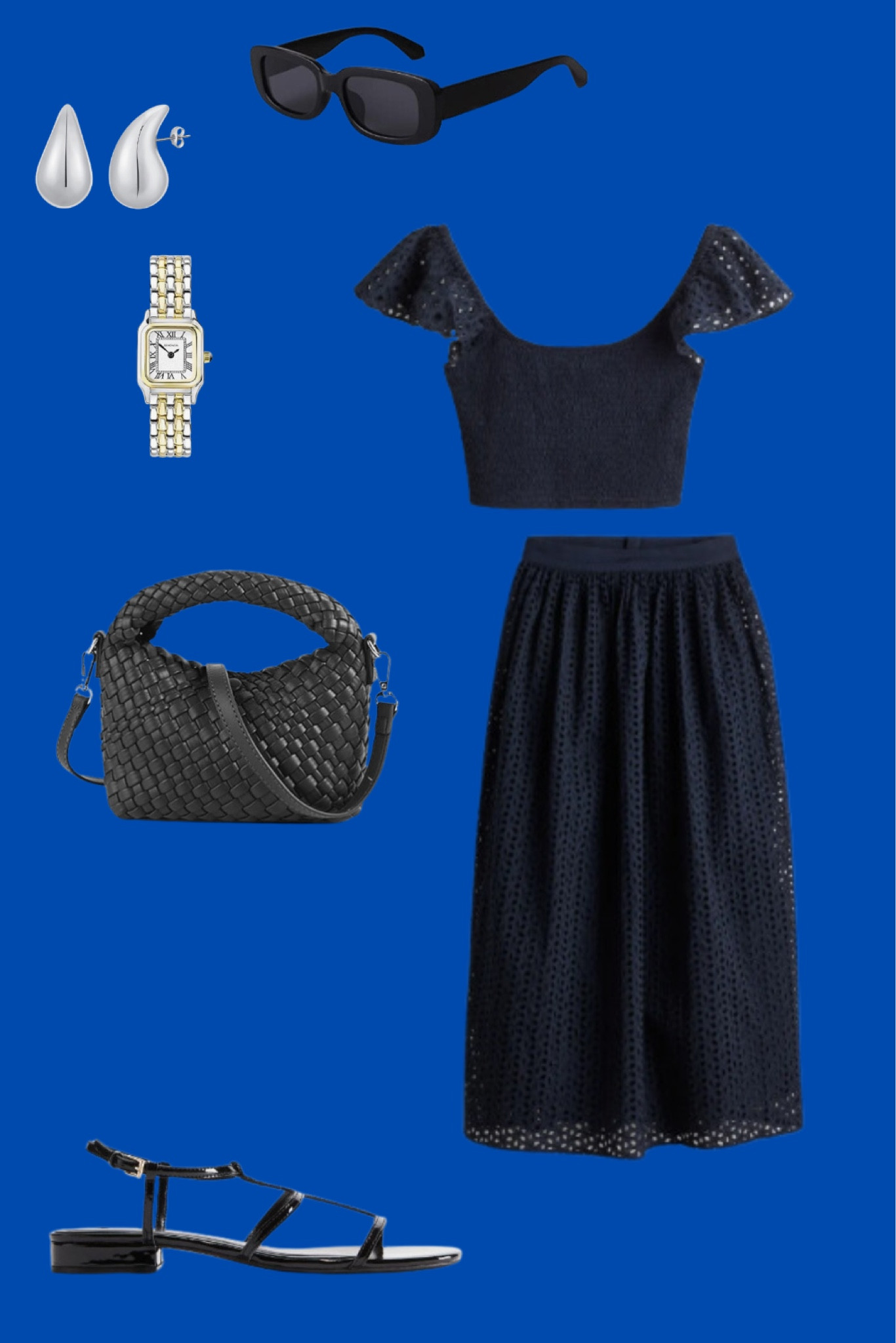 All black outfit, summer date night outfit.

#LTKFindsUnder50 #LTKMidsize #LTKStyleTip