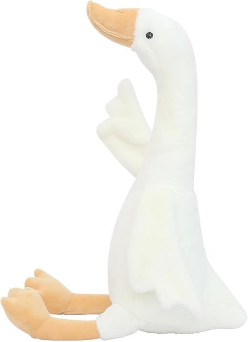 Swan Stuffed Animal Simulation Big White Goose Plush Toy Duck Doll Simulation Animal Doll White | Amazon (CA)