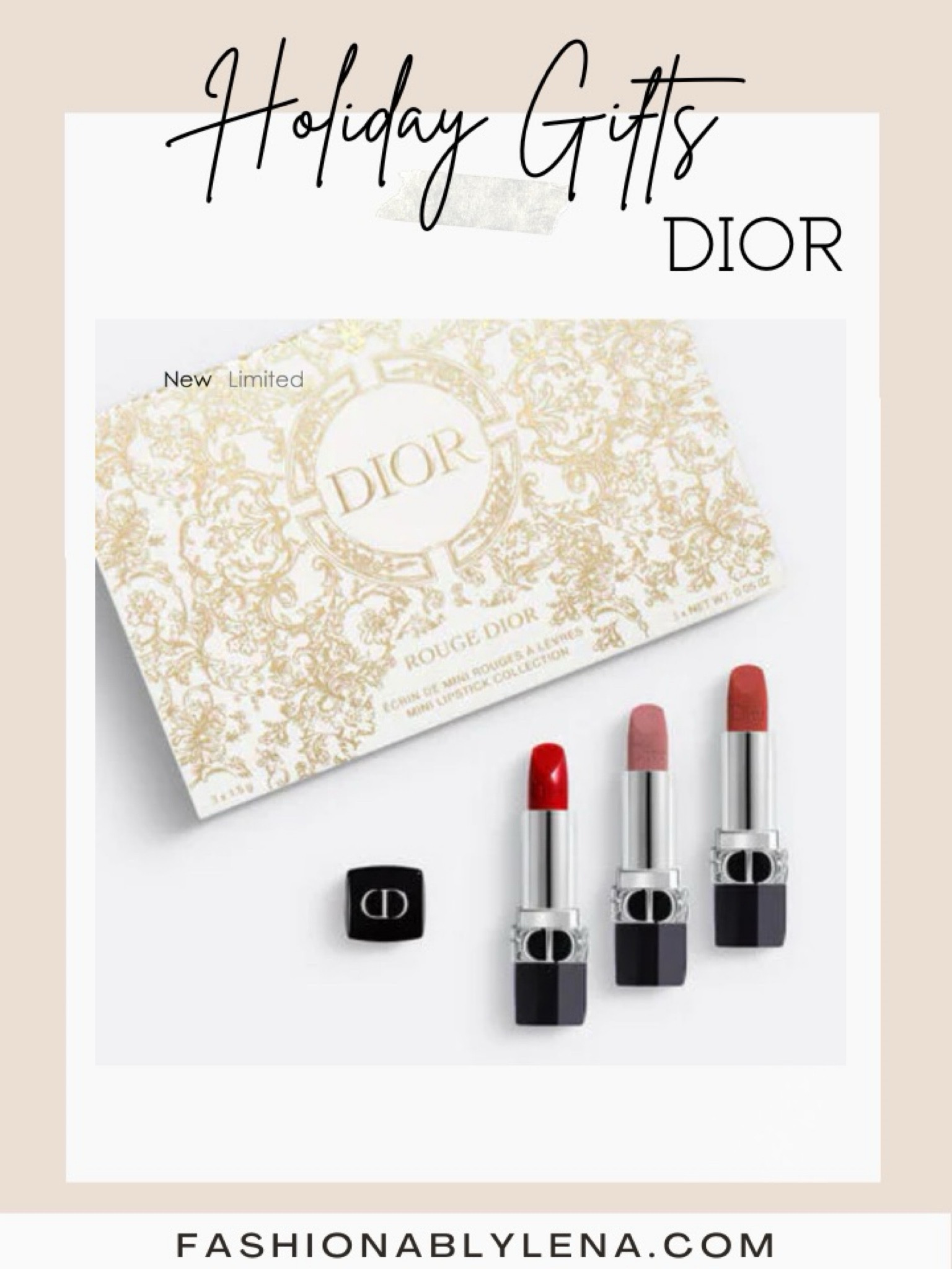 christian dior lipstick gift set
