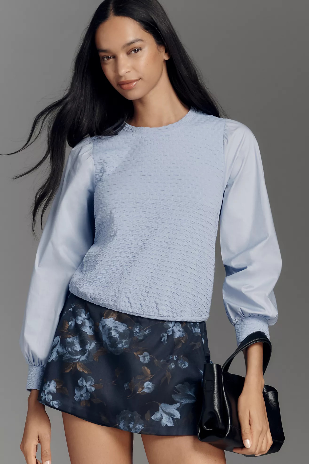 Porridge Textured Sweatshirt | Anthropologie (US)