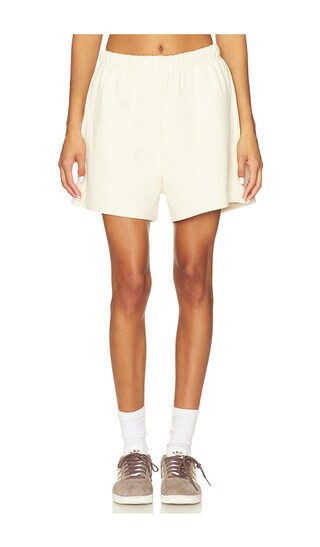Daily Drills Sweat Shorts in Beige. - size XS-S (also in M-L) | Revolve Clothing (Global)