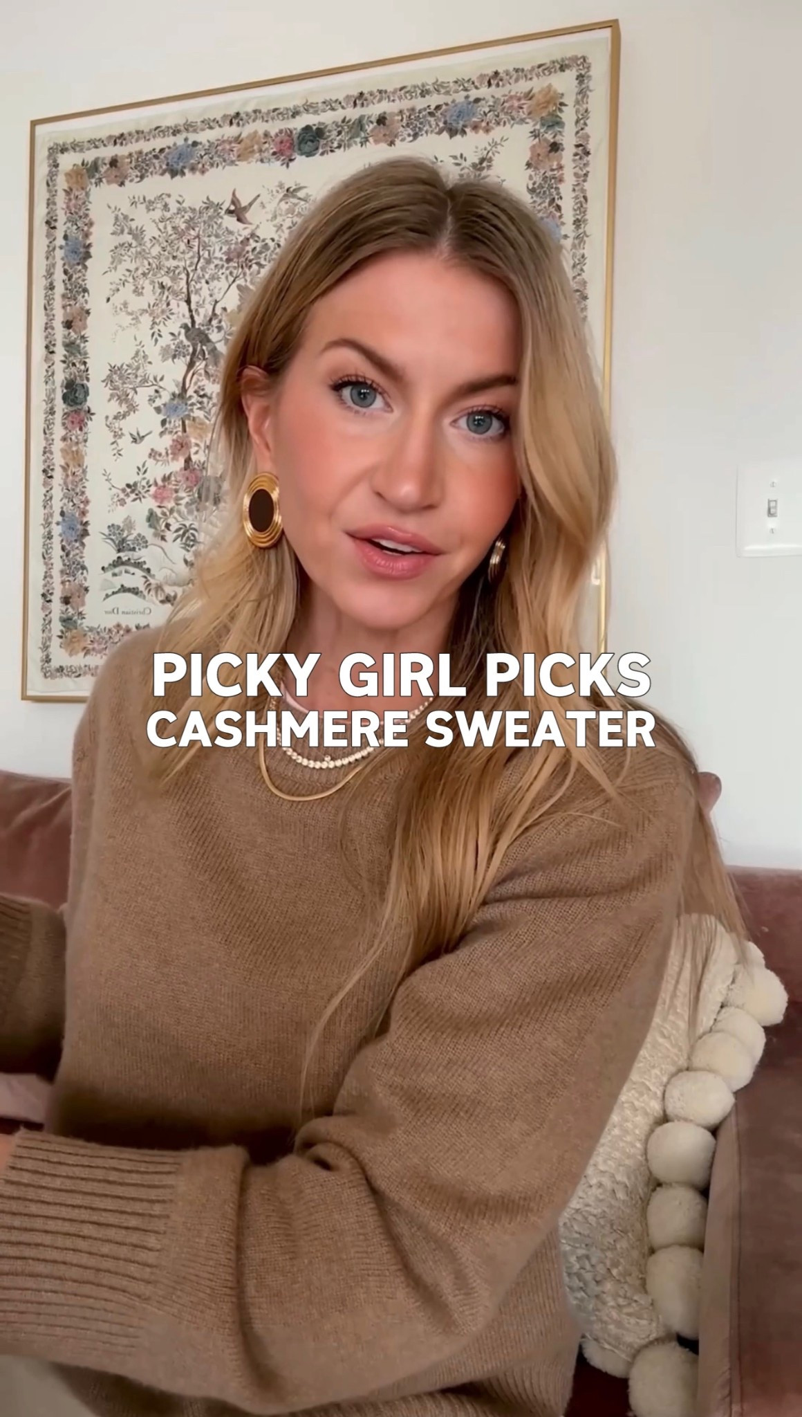 Picky Girl Mongolian Cashmere sweater. Wearing size small, color is teak. 

#LTKdayinmylife #LTKootd #LTKgrwm