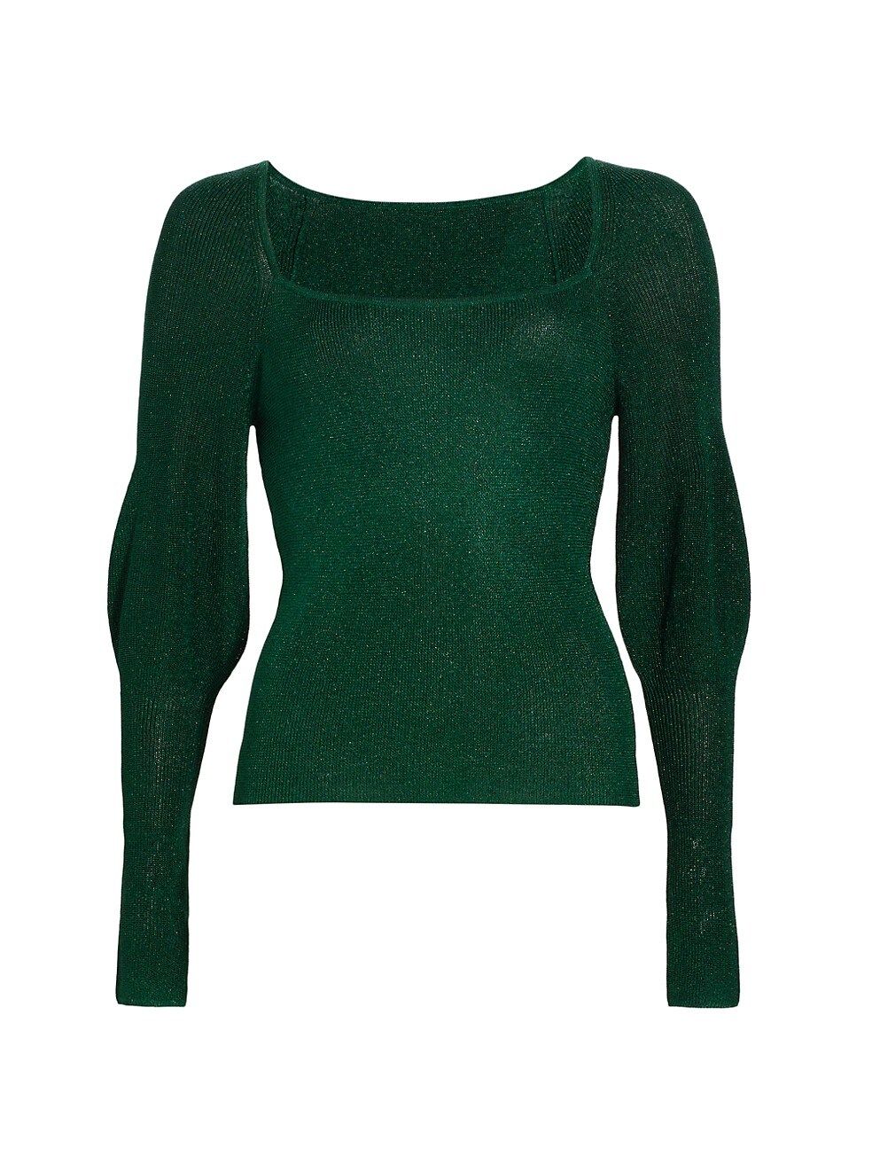 the westside Wren Puff-Sleeve Sweater | Saks Fifth Avenue