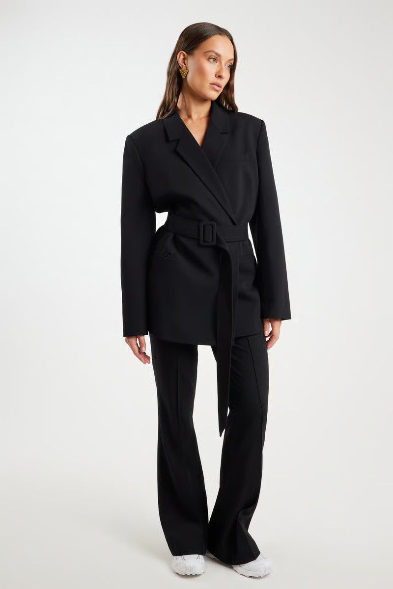 Arden Double Breasted Wrap Blazer | Stylerunner