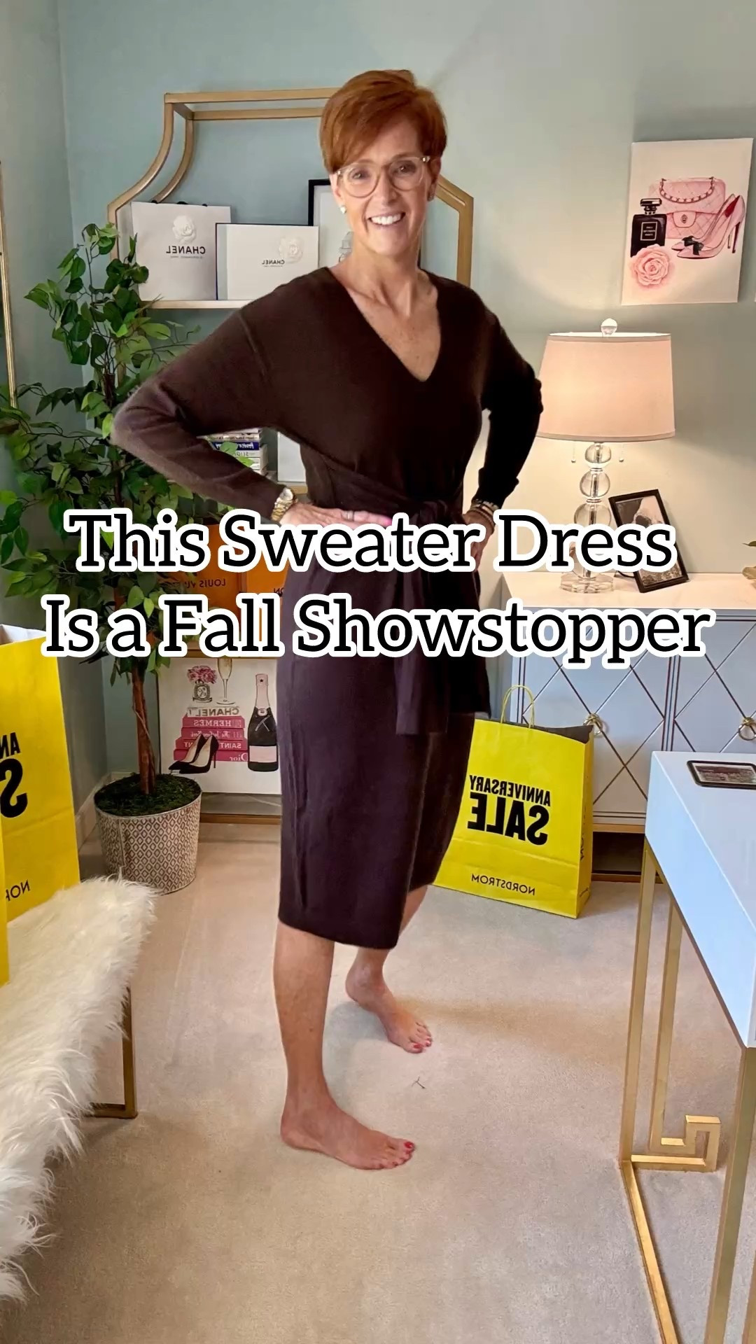 Sweater Dress, Chic Fall Staple 

This chocolate brown cashmere sweater dress is the perfect mix of comfort and sophistication. In this final video of my 12-part Nordstrom Anniversary Sale try-on series, I’m sharing a beautiful v-neck, tie waist cashmere sweater dress in a rich chocolate brown. It’s soft, flattering, and effortlessly elevated—the kind of dress you’ll reach for again and again this fall. Designed with tall-friendly proportions and a classic silhouette, it’s a perfect option for women over 40 who want warmth and polish in one. This dress is a standout piece to end the series with style.

The sale is still going strong, but items like this tend to go quickly—don’t wait if you love it.

cashmere sweater dress, brown fall sweater dress, Nordstrom NSale try-on, tie waist sweater dress, over 40 fall fashion, classic tall style
 #nsale2025 #nordstromtryon #over40style #shorts #viralshorts


Sweater Dress, Chic Fall Staple #shorts, Nordstrom sweater dress try-on, brown cashmere dress NSale, tie waist fall dress over 40, a tall drink of style, NSale 2025 final look

#LTKStyleTip #LTKSaleAlert #LTKOver40