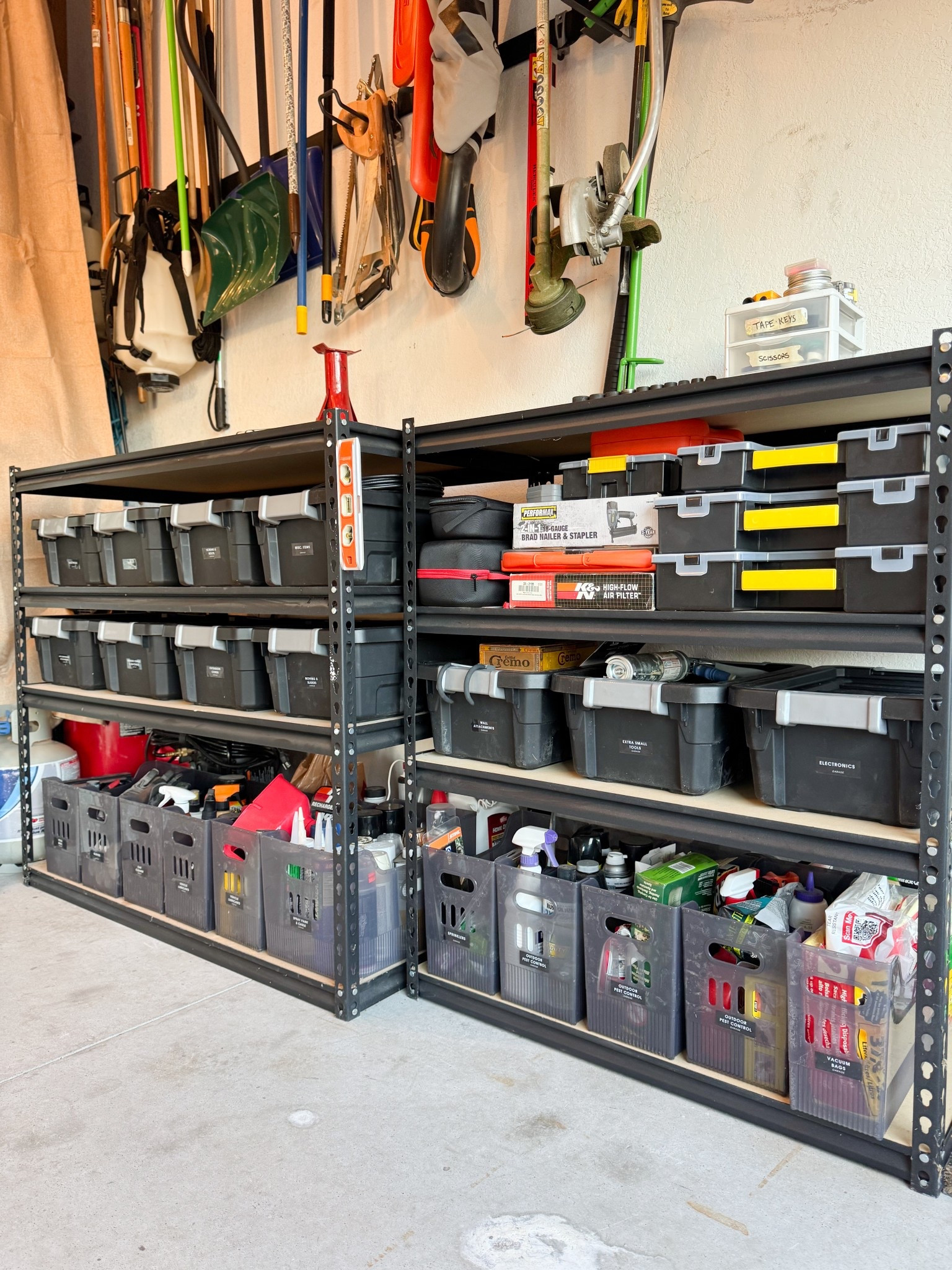 Garage Organization Ideas ✔️🖤


*bottom row uses Large and Extra-Large Multipurpose bins*

#LTKFamily #LTKHome