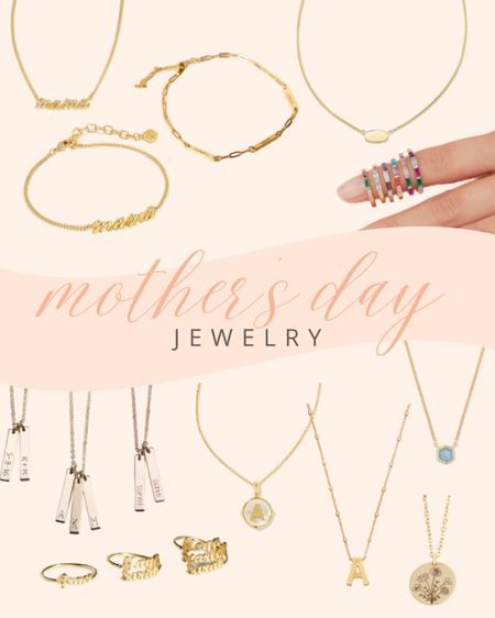 Mother’s Day jewelry ideas! Perfect for moms with one or multiple kids, or grandmas. 

Mother’s Day, Mother’s Day jewelry, custom jewelry, initials, accessories, outfit accessories, Mother’s Day gift, gift for mom, gift for grandmas 

#LTKGiftGuide