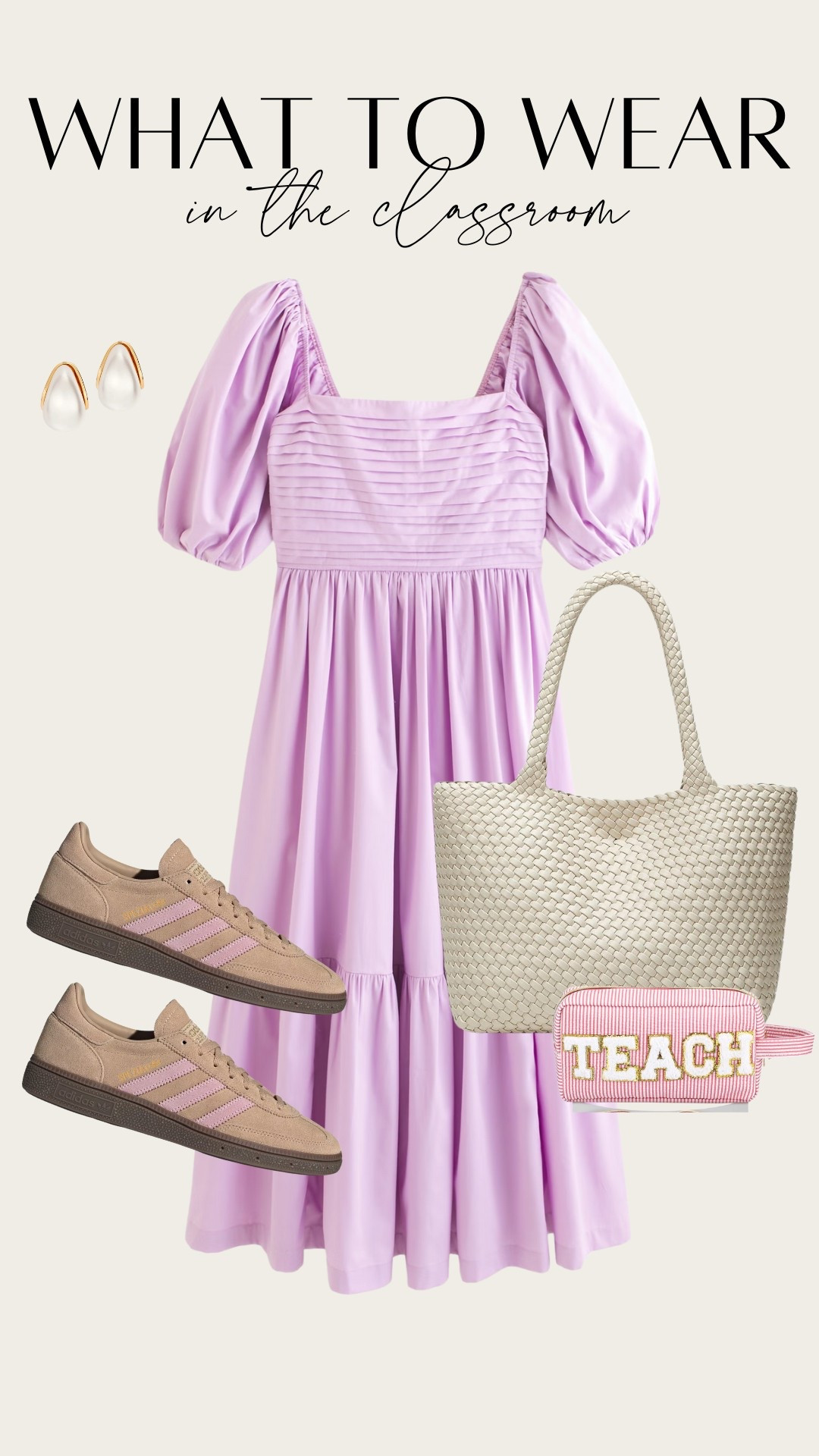 Fun teacher outfit idea! Great casual workout outfit, these pink and need adidas are my new fave 

#LTKShoeCrush #LTKStyleTip