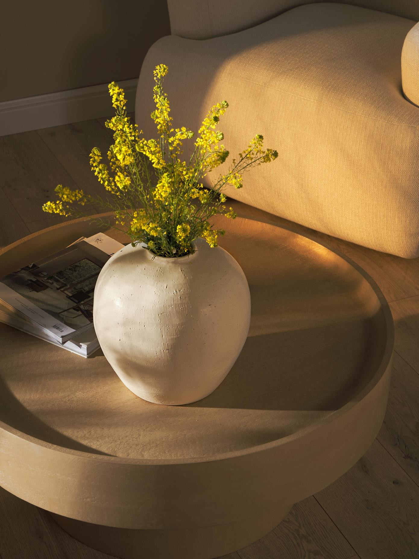 Vase Bruno aus Steingut | Westwing EU