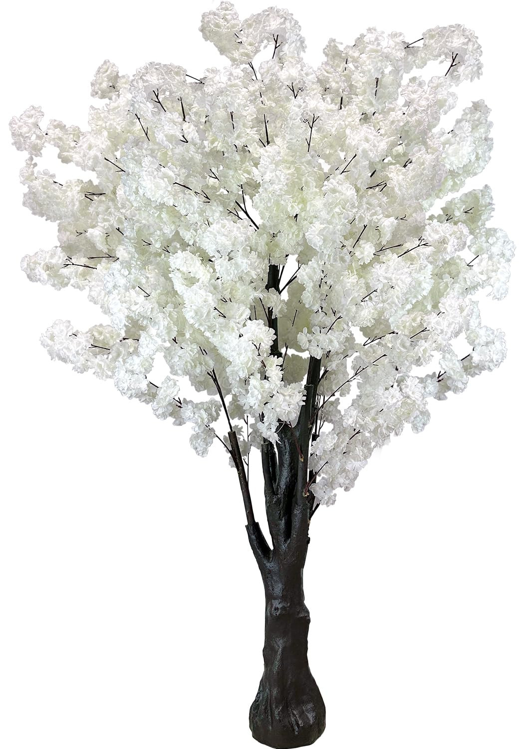 White Artificial Cherry Blossom Trees Faux Cherry Blossom Tree White Tree for Office Home Wedding... | Amazon (US)
