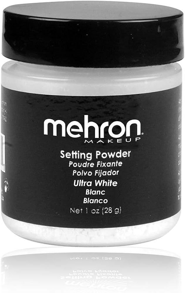 Mehron Makeup Setting Powder | Loose Powder Makeup | Loose Setting Powder Makeup 1 oz (28 g) (Ult... | Amazon (US)