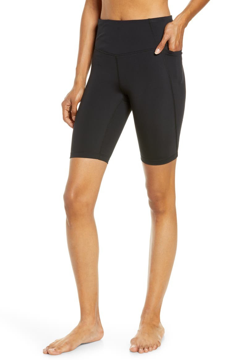 Zella Studio Lite Pocket Bike Shorts | Nordstrom | Nordstrom