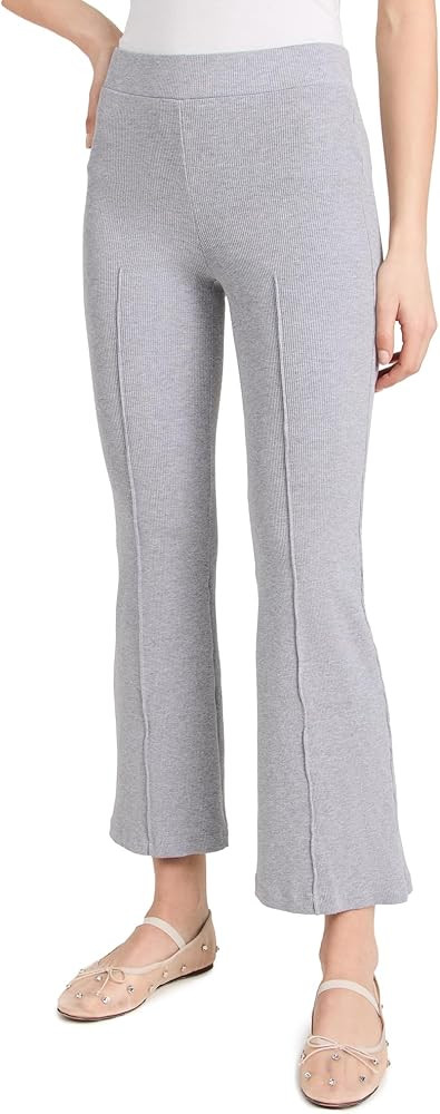 DONNI. Women's Rib Kick Flare Trousers | Amazon (US)