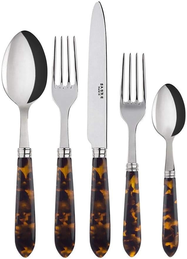 Sabre Paris, Tortoise 5-piece place Setting | Amazon (US)