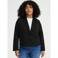 Hipster Challis Blazer in Black | Torrid (US & Canada)