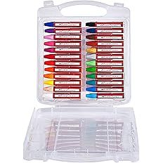Faber-Castell Blendable Oil Pastels In Durable Storage Case- 24 Vibrant Colors - Non-Toxic Pastel... | Amazon (US)