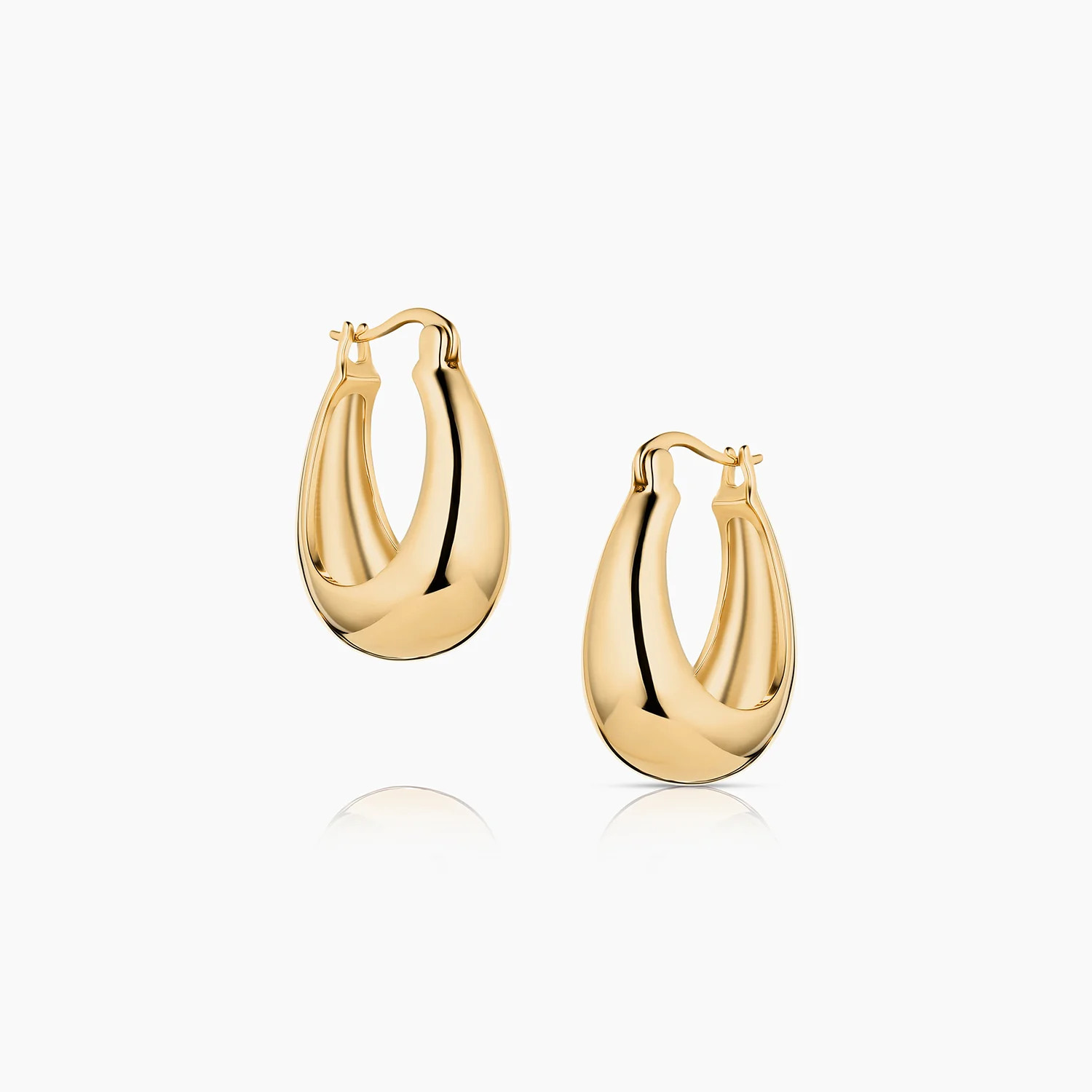 Lumi Petite Hoop Earrings | THATCH