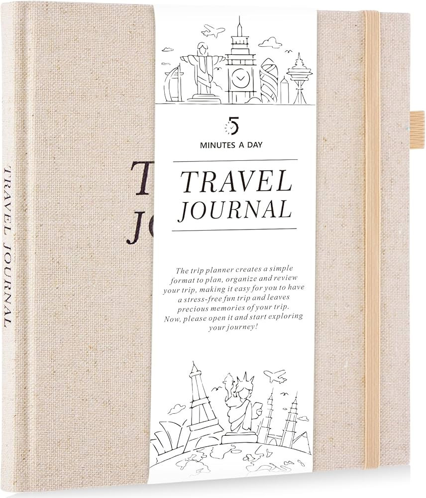 Travel Journal for Women, Adventure Book for 20 Trips, Travel Journal Notebook Diary for Traveler... | Amazon (US)