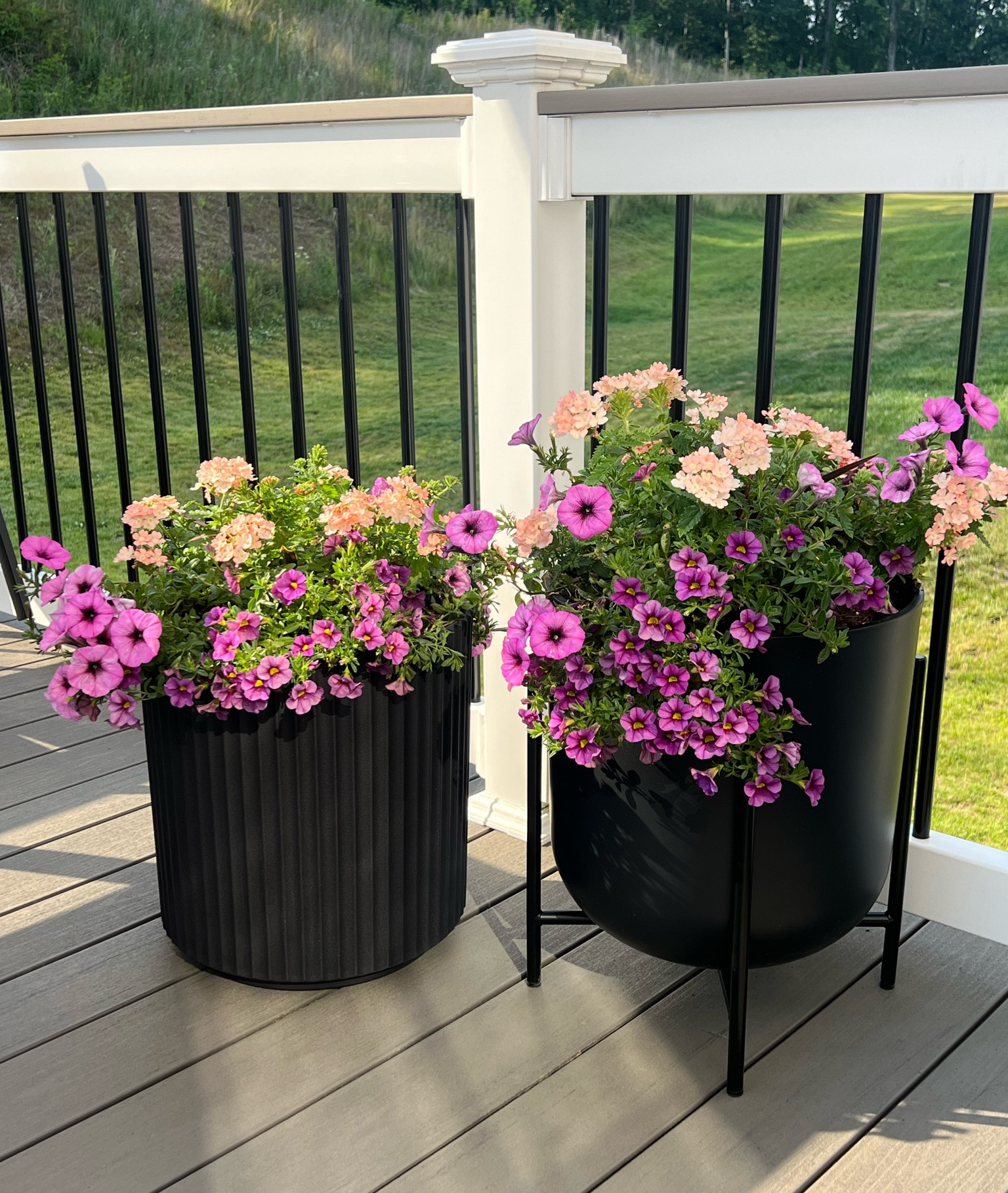In love with my planters from Veradek! Gorgeous and great quality! 

#planter #homefinds #patiofinds #homedecor #planters #blackplanter #summervibes 

#LTKHome #LTKSeasonal